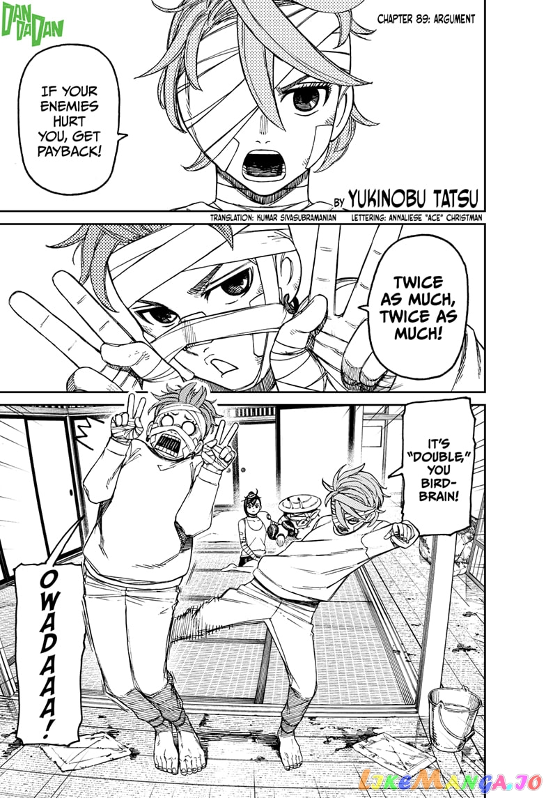 Dandadan - Manga chapter 89 - page 1