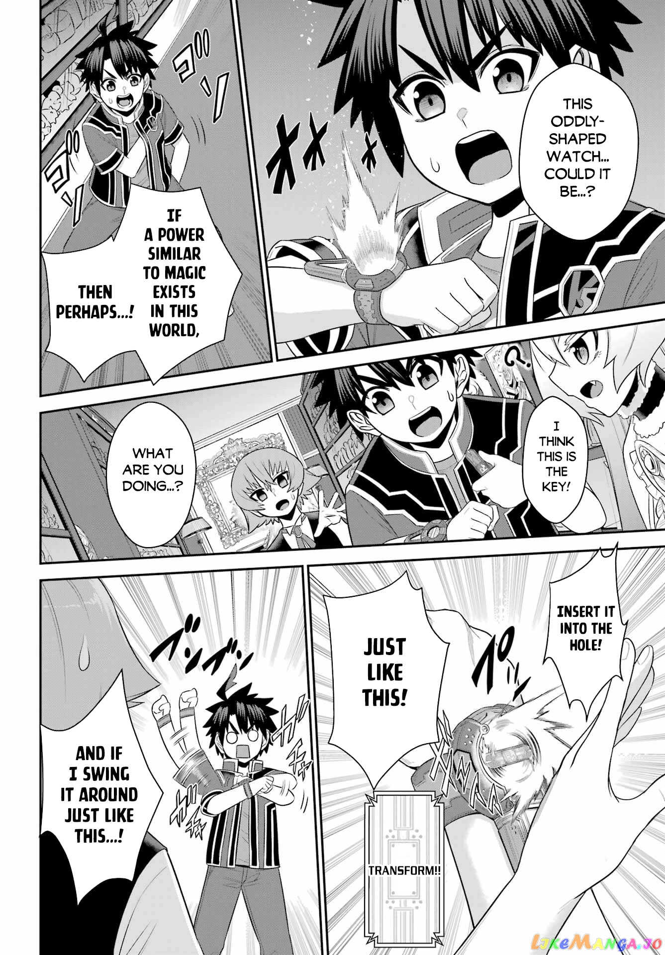 The Red Ranger Becomes an Adventurer in Another World chapter 19.3 - page 38