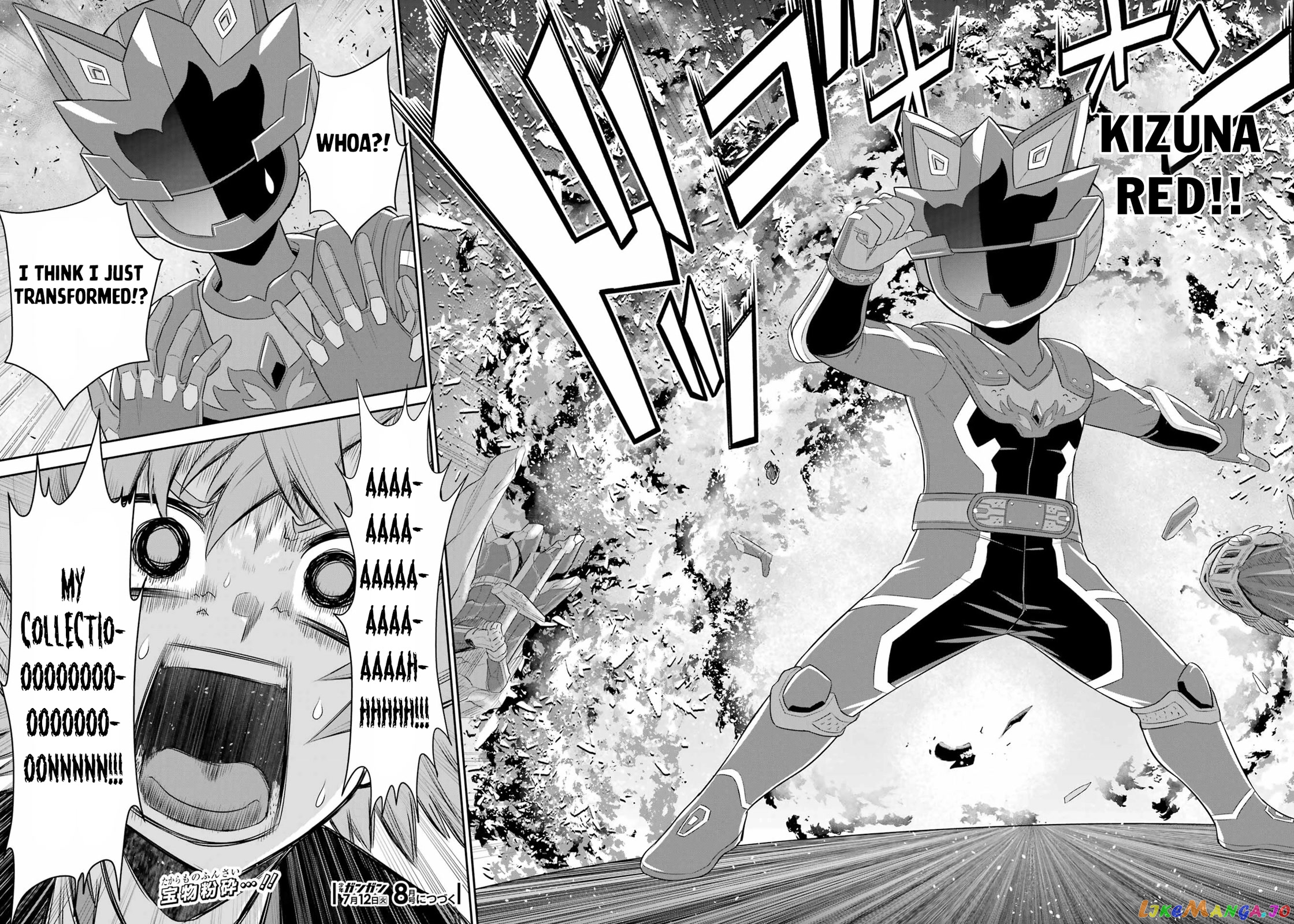 The Red Ranger Becomes an Adventurer in Another World chapter 19.3 - page 40