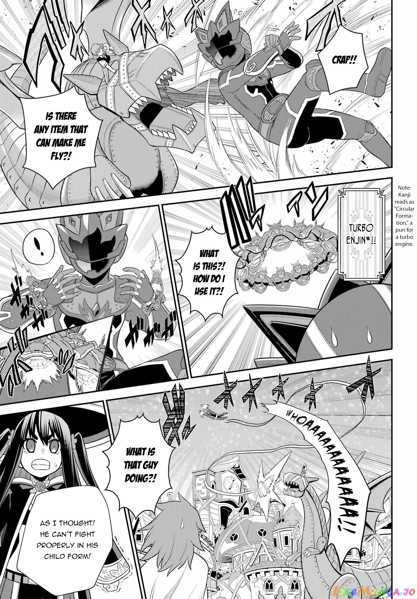 The Red Ranger Becomes an Adventurer in Another World chapter 20 - page 21
