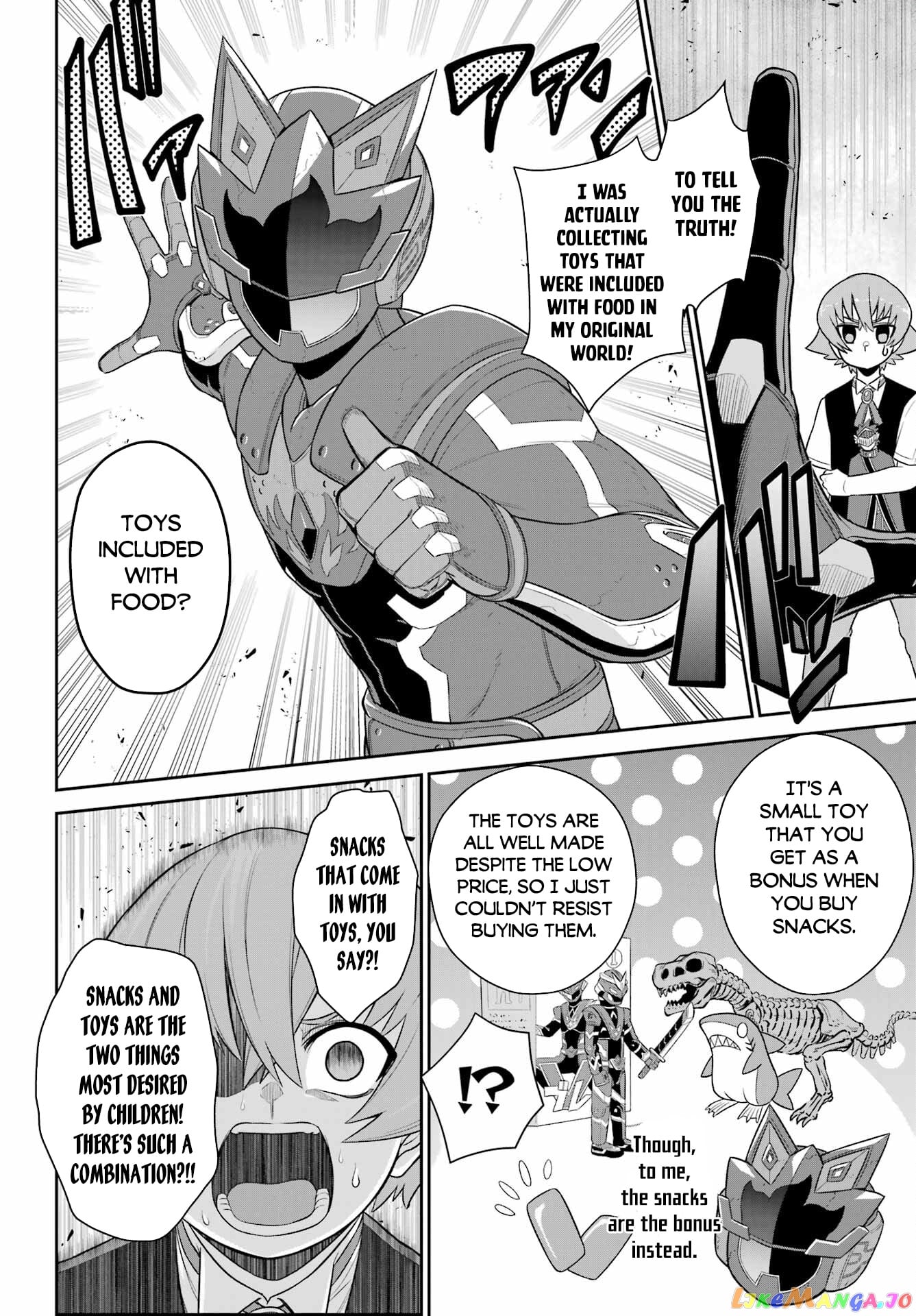 The Red Ranger Becomes an Adventurer in Another World chapter 21.1 - page 5