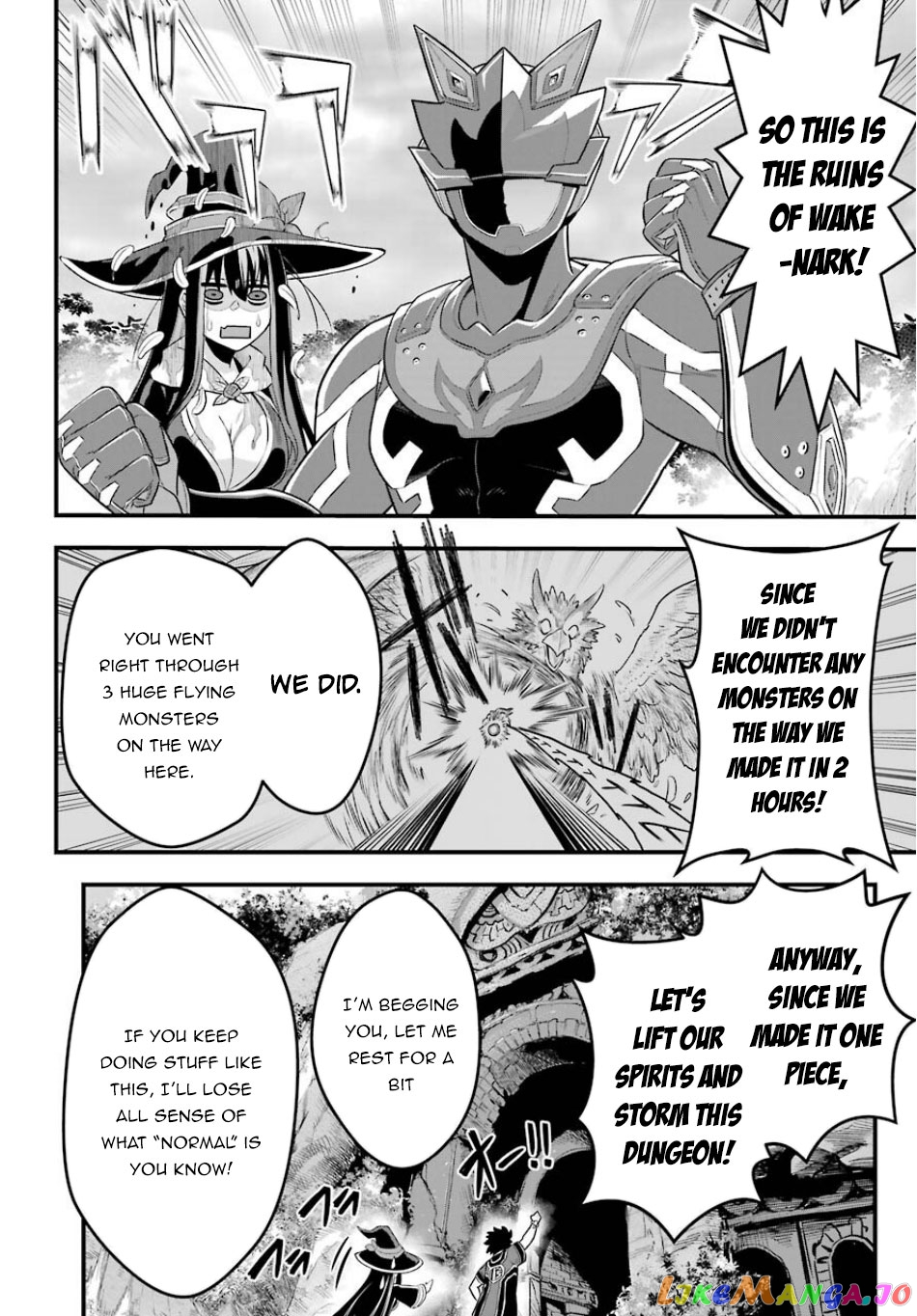 The Red Ranger Becomes an Adventurer in Another World chapter 1 - page 27