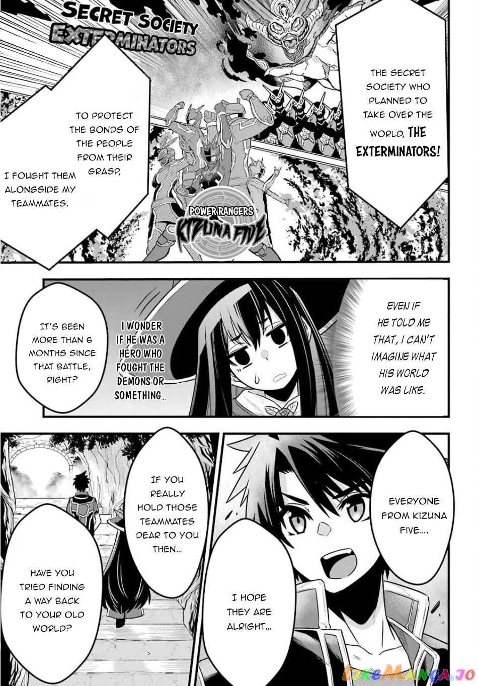 The Red Ranger Becomes an Adventurer in Another World chapter 1 - page 32