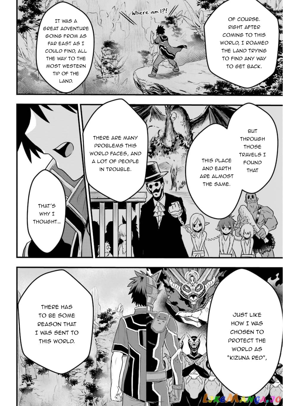 The Red Ranger Becomes an Adventurer in Another World chapter 1 - page 33
