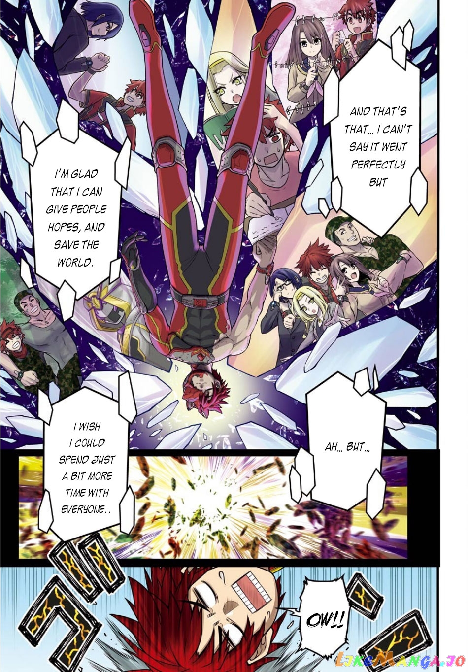 The Red Ranger Becomes an Adventurer in Another World chapter 1 - page 4