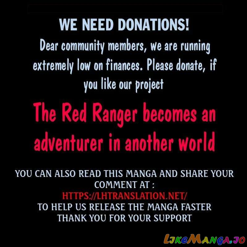 The Red Ranger Becomes an Adventurer in Another World chapter 22 - page 32