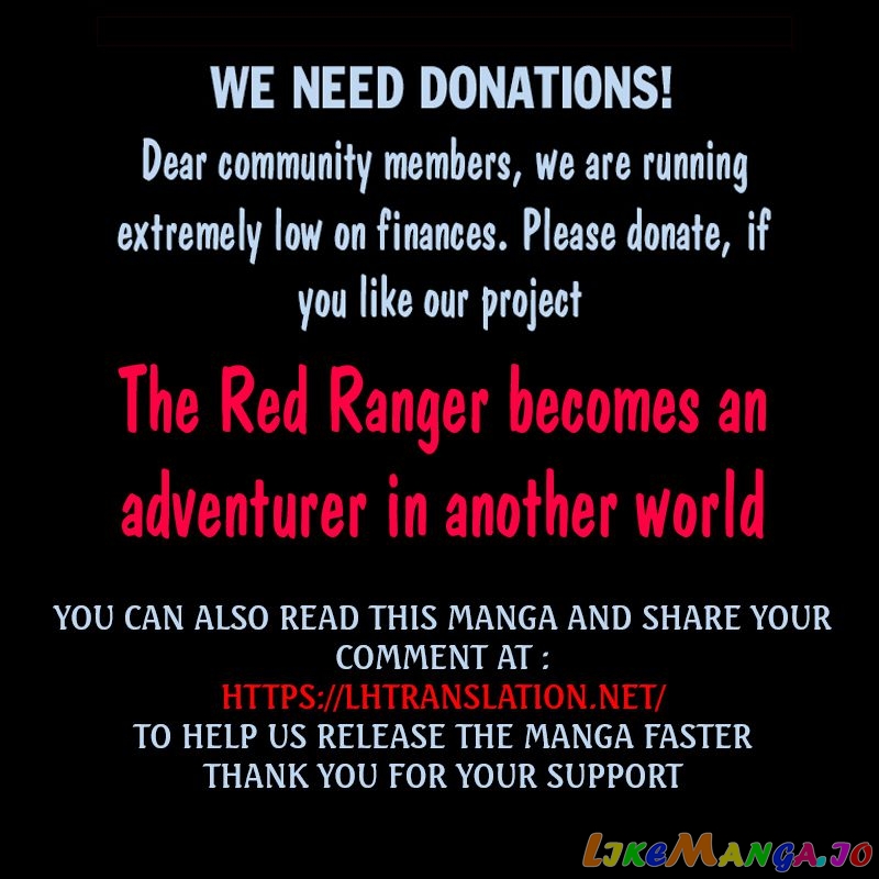 The Red Ranger Becomes an Adventurer in Another World chapter 2.2 - page 26