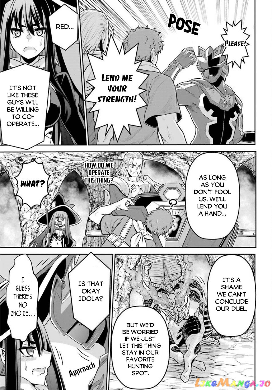 The Red Ranger Becomes an Adventurer in Another World chapter 2.2 - page 6