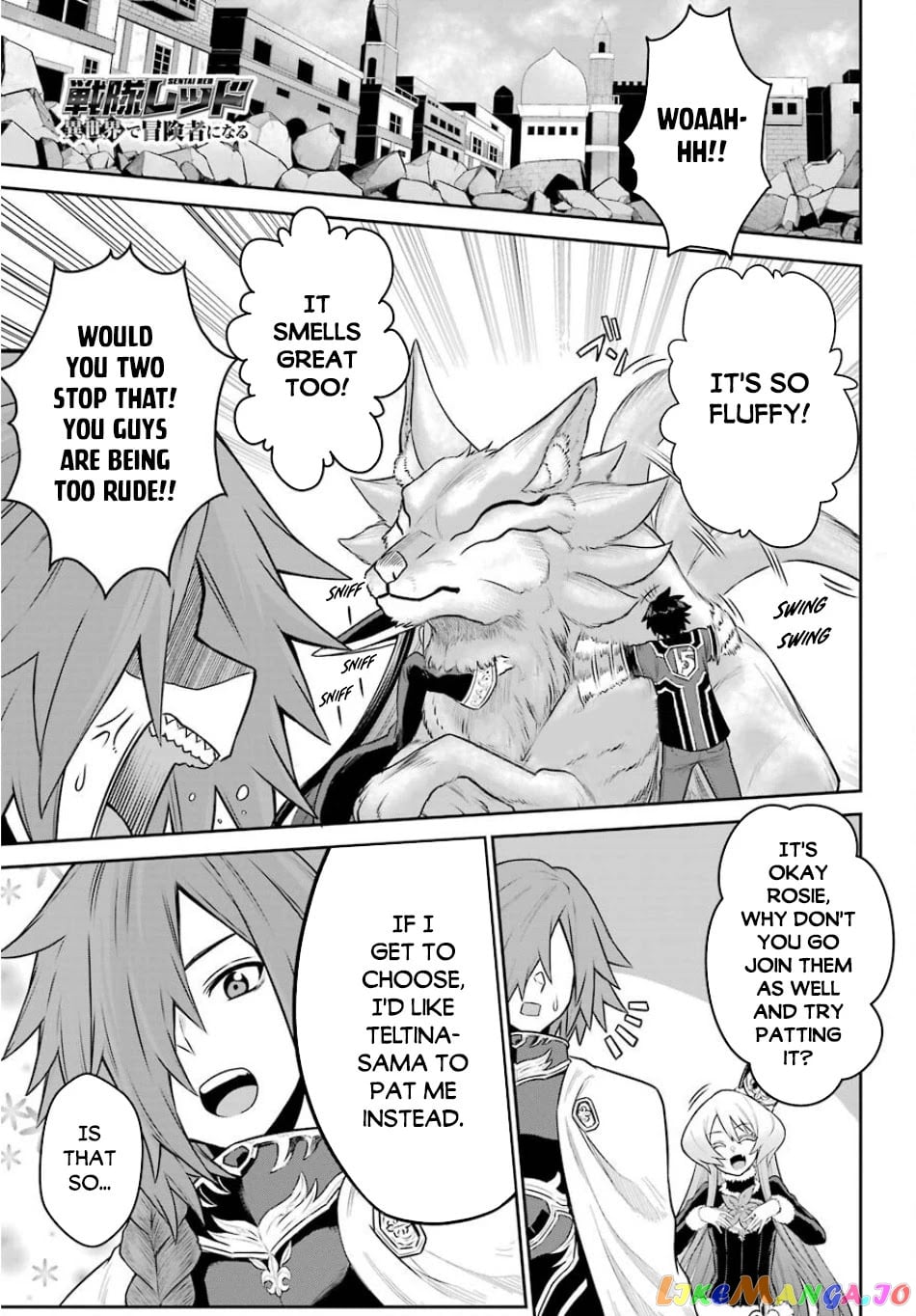 The Red Ranger Becomes an Adventurer in Another World chapter 6 - page 2