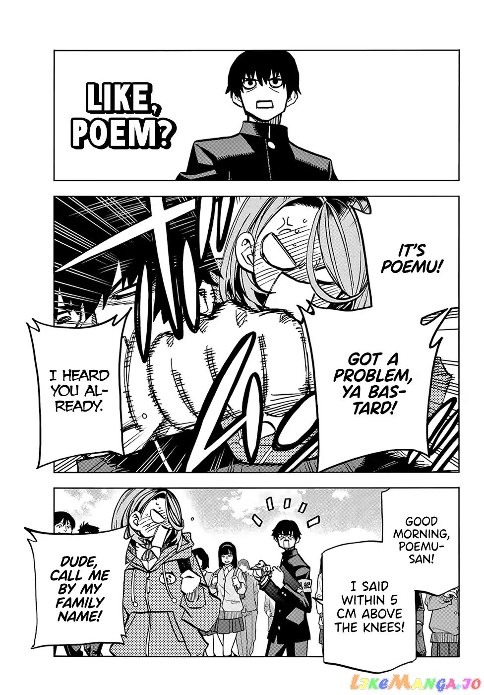 The Story Between a Dumb Prefect and a High School Girl with an Inappropriate Skirt Length chapter 1 - page 23