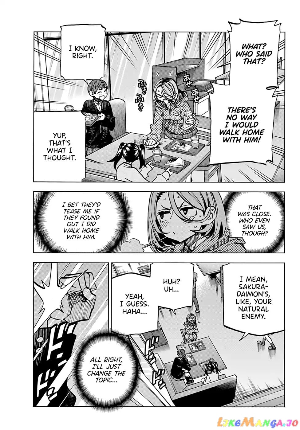 The Story Between a Dumb Prefect and a High School Girl with an Inappropriate Skirt Length chapter 3 - page 4