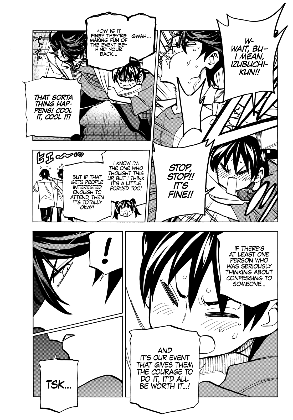The Story Between a Dumb Prefect and a High School Girl with an Inappropriate Skirt Length chapter 31 - page 10