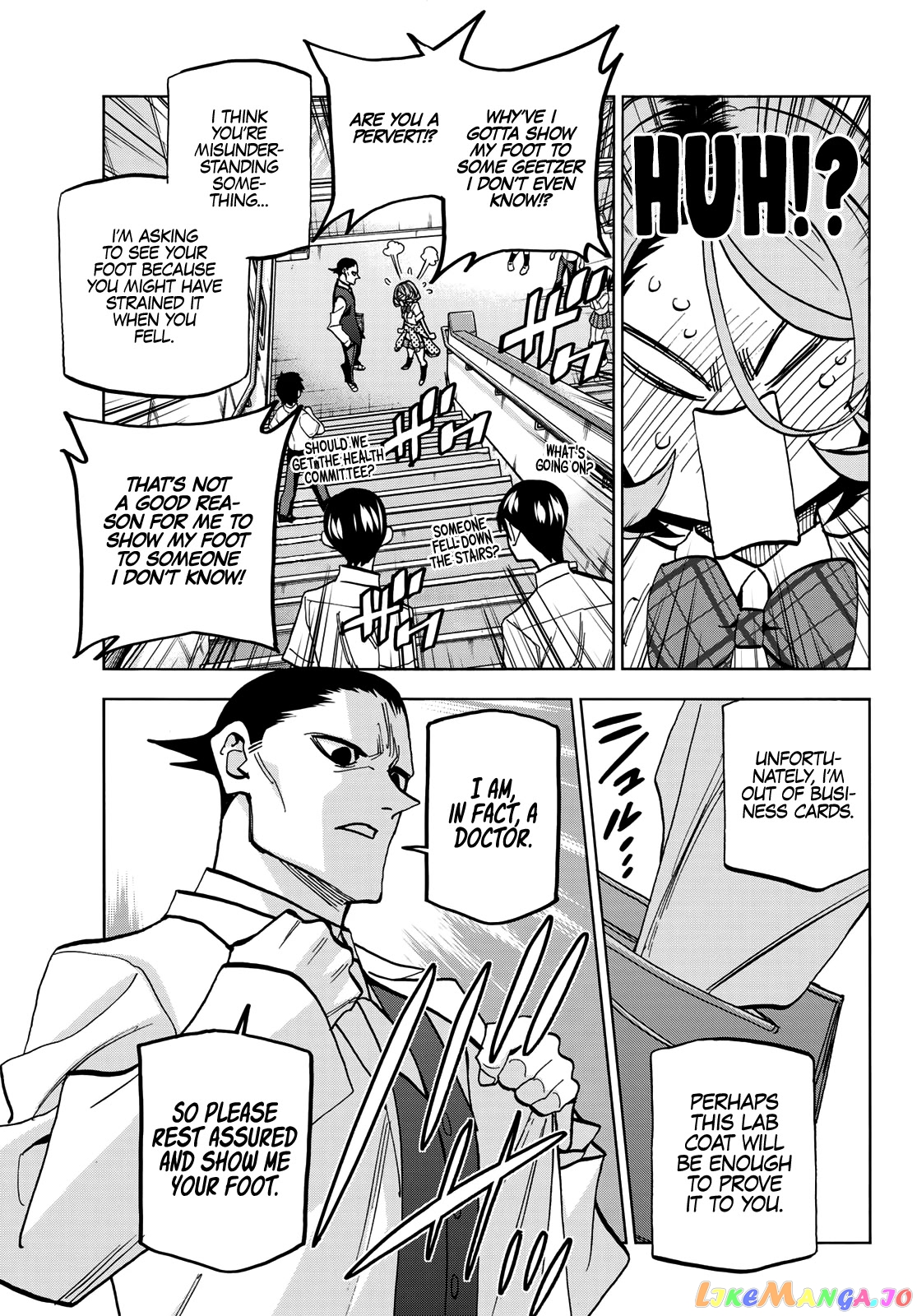 The Story Between a Dumb Prefect and a High School Girl with an Inappropriate Skirt Length chapter 31 - page 16