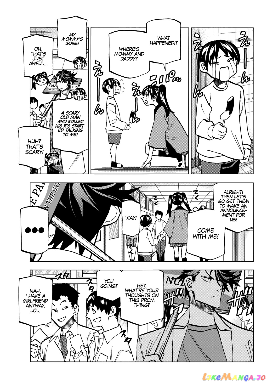 The Story Between a Dumb Prefect and a High School Girl with an Inappropriate Skirt Length chapter 31 - page 8