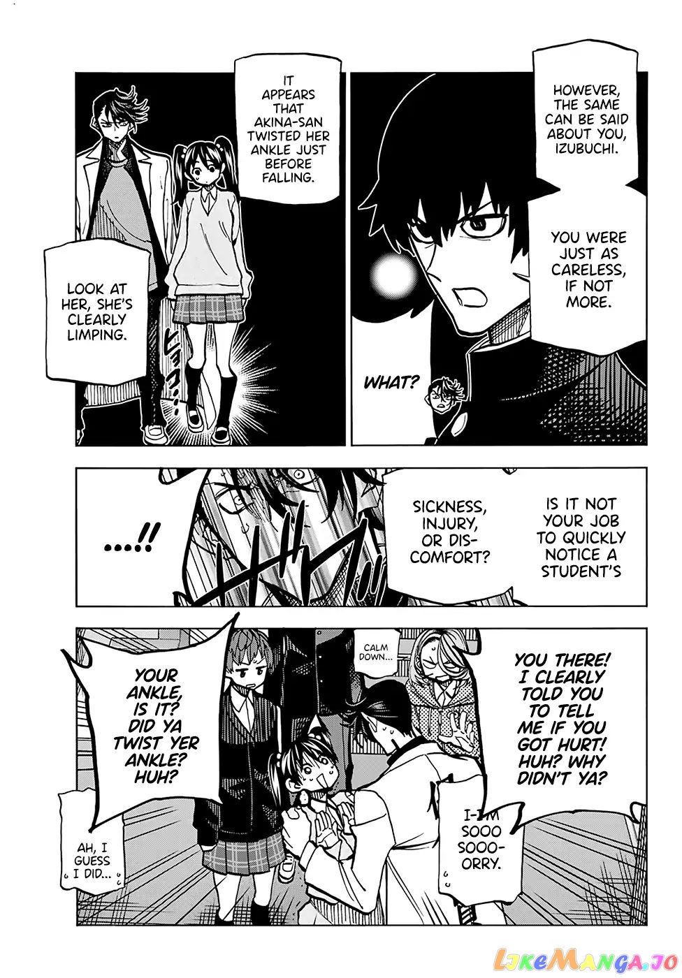 The Story Between a Dumb Prefect and a High School Girl with an Inappropriate Skirt Length chapter 4 - page 9