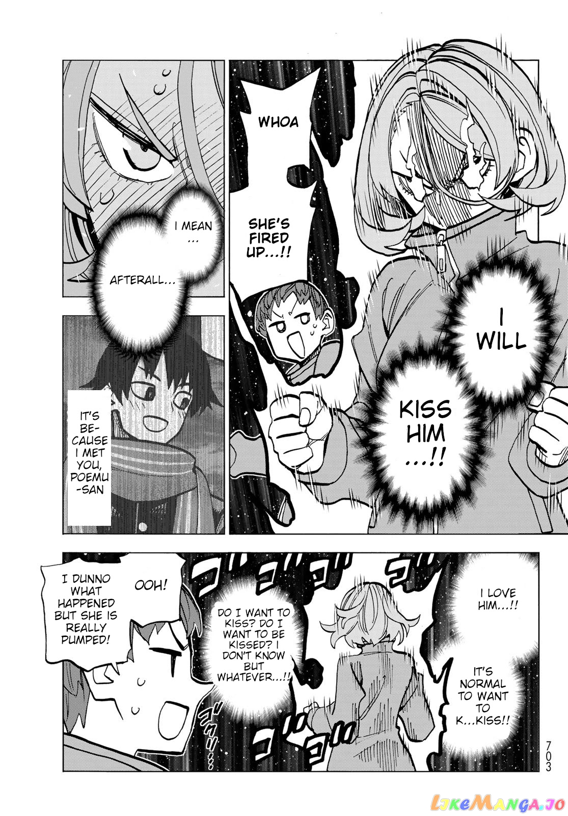 The Story Between a Dumb Prefect and a High School Girl with an Inappropriate Skirt Length chapter 48 - page 13