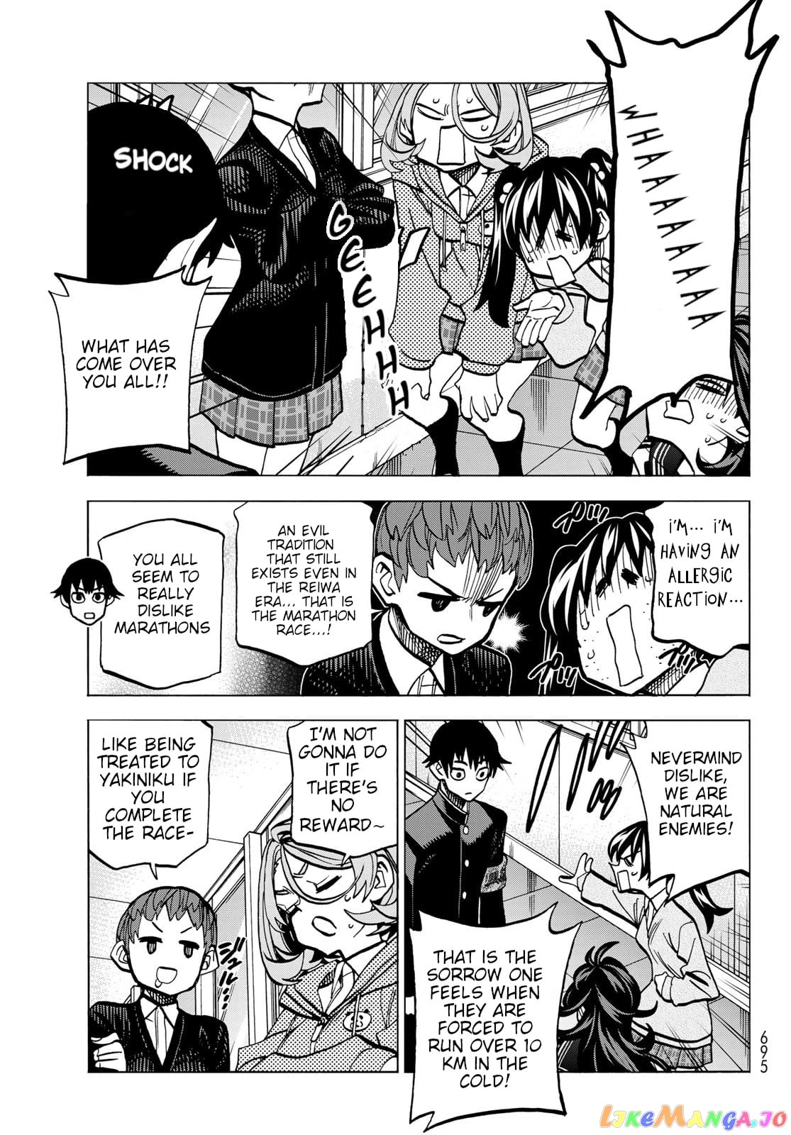 The Story Between a Dumb Prefect and a High School Girl with an Inappropriate Skirt Length chapter 48 - page 5