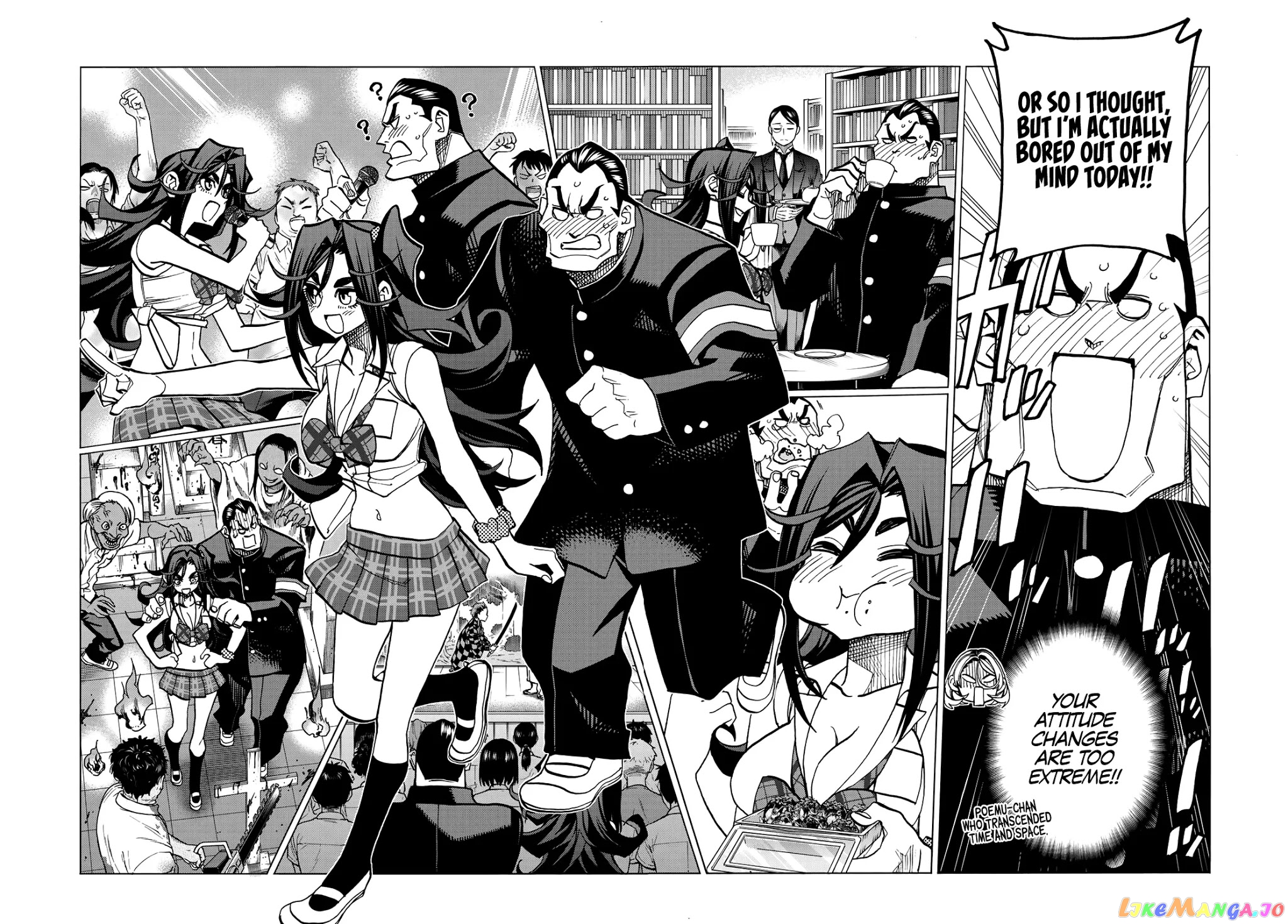 The Story Between a Dumb Prefect and a High School Girl with an Inappropriate Skirt Length chapter 32 - page 13