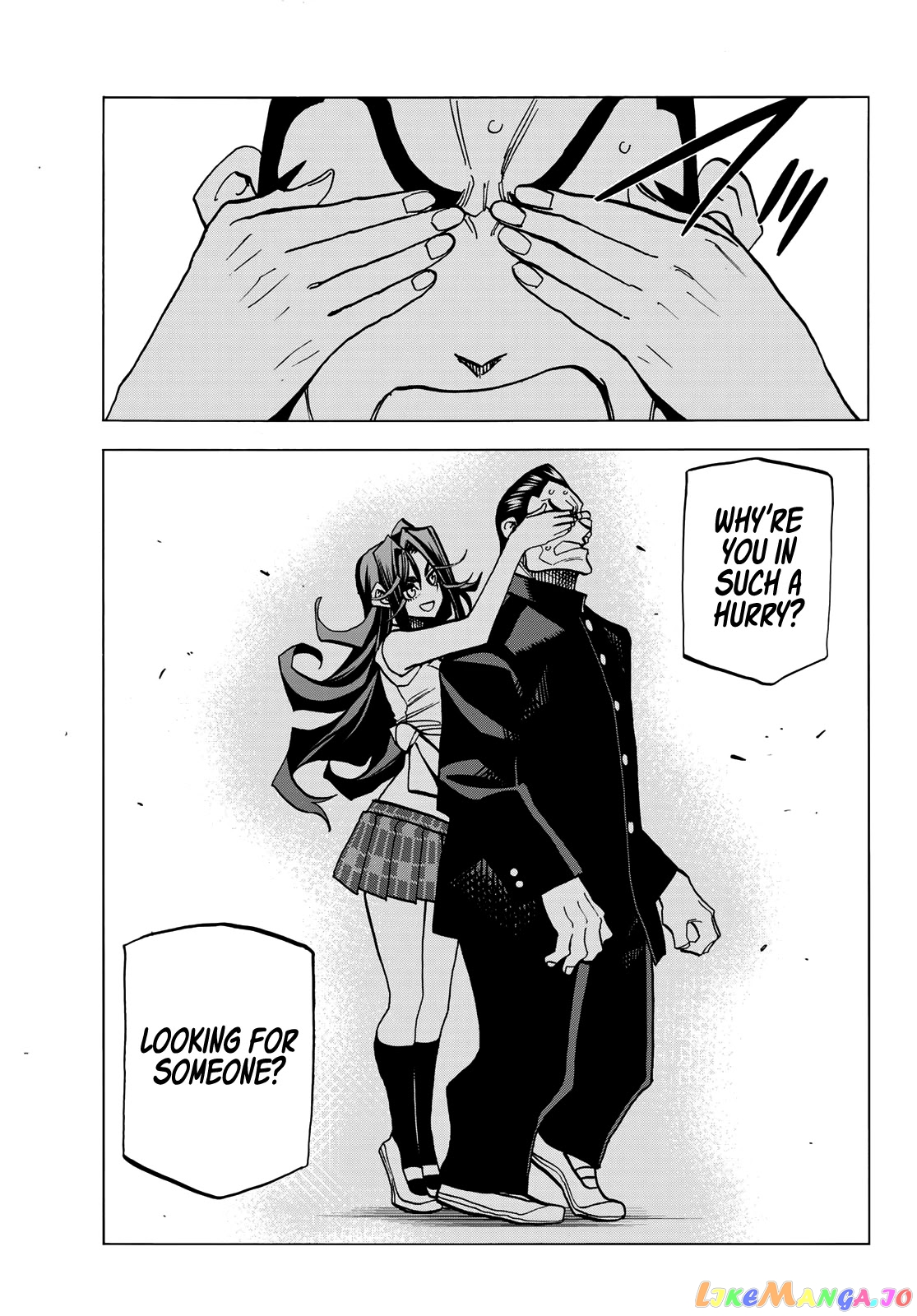 The Story Between a Dumb Prefect and a High School Girl with an Inappropriate Skirt Length chapter 32 - page 8