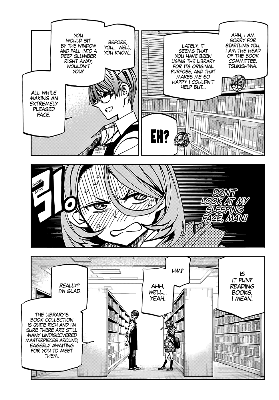 The Story Between a Dumb Prefect and a High School Girl with an Inappropriate Skirt Length chapter 5 - page 8