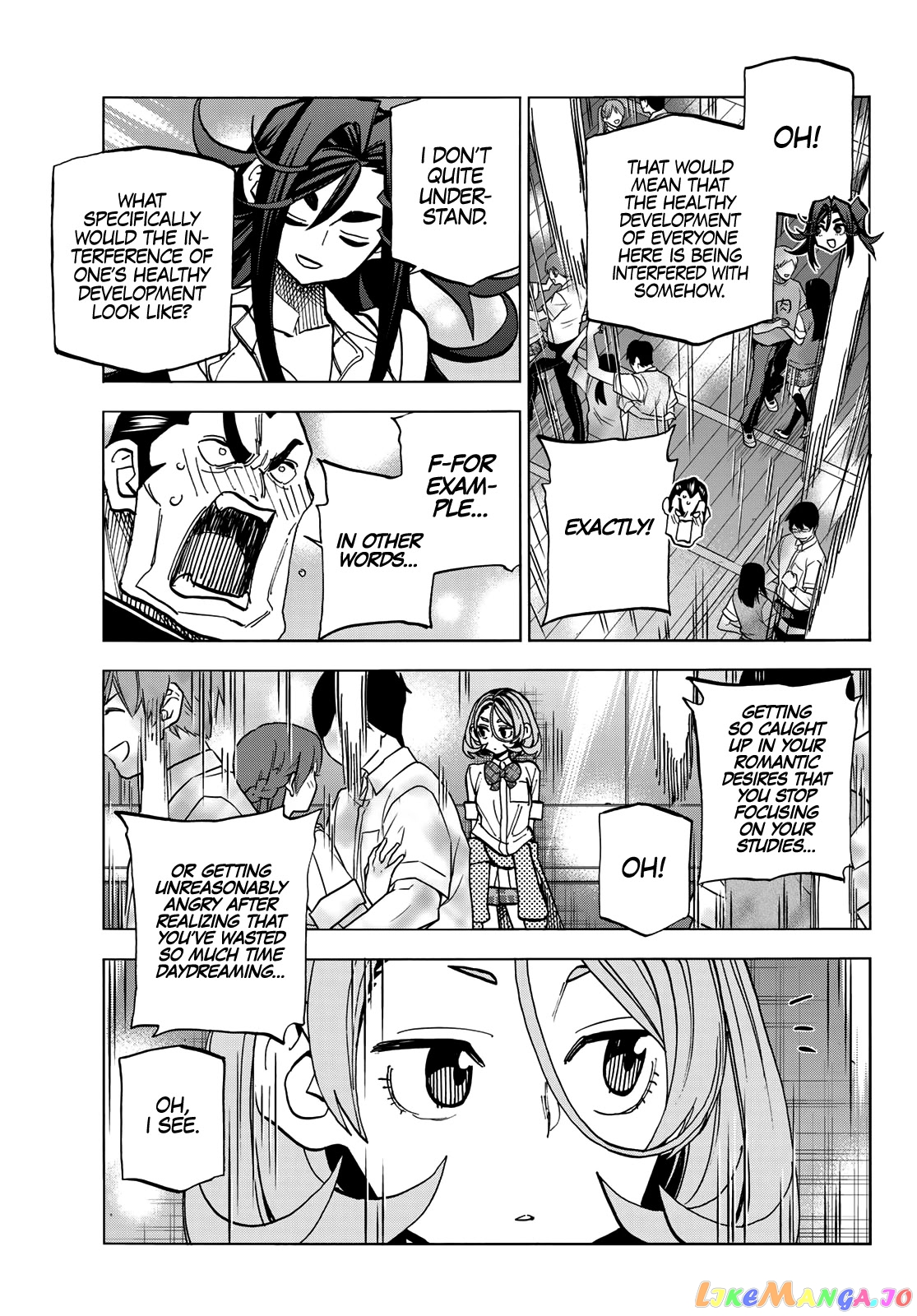 The Story Between a Dumb Prefect and a High School Girl with an Inappropriate Skirt Length chapter 33 - page 16