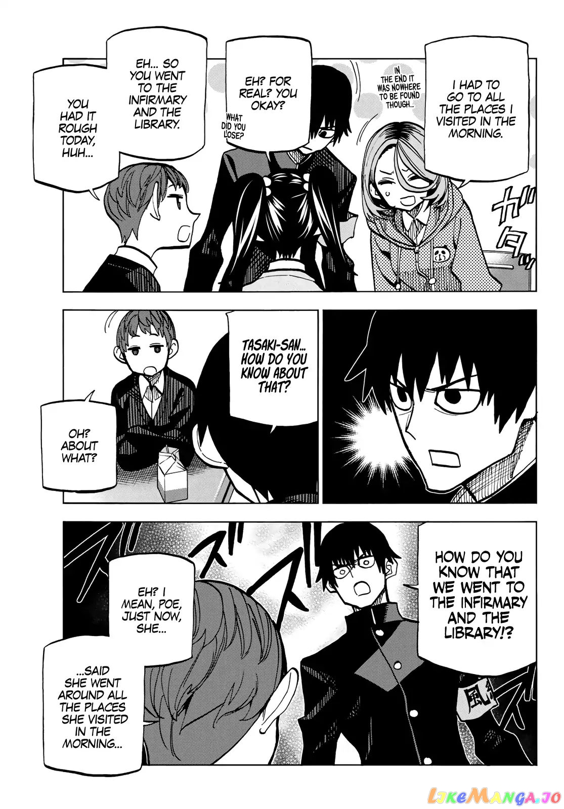 The Story Between a Dumb Prefect and a High School Girl with an Inappropriate Skirt Length chapter 6 - page 14