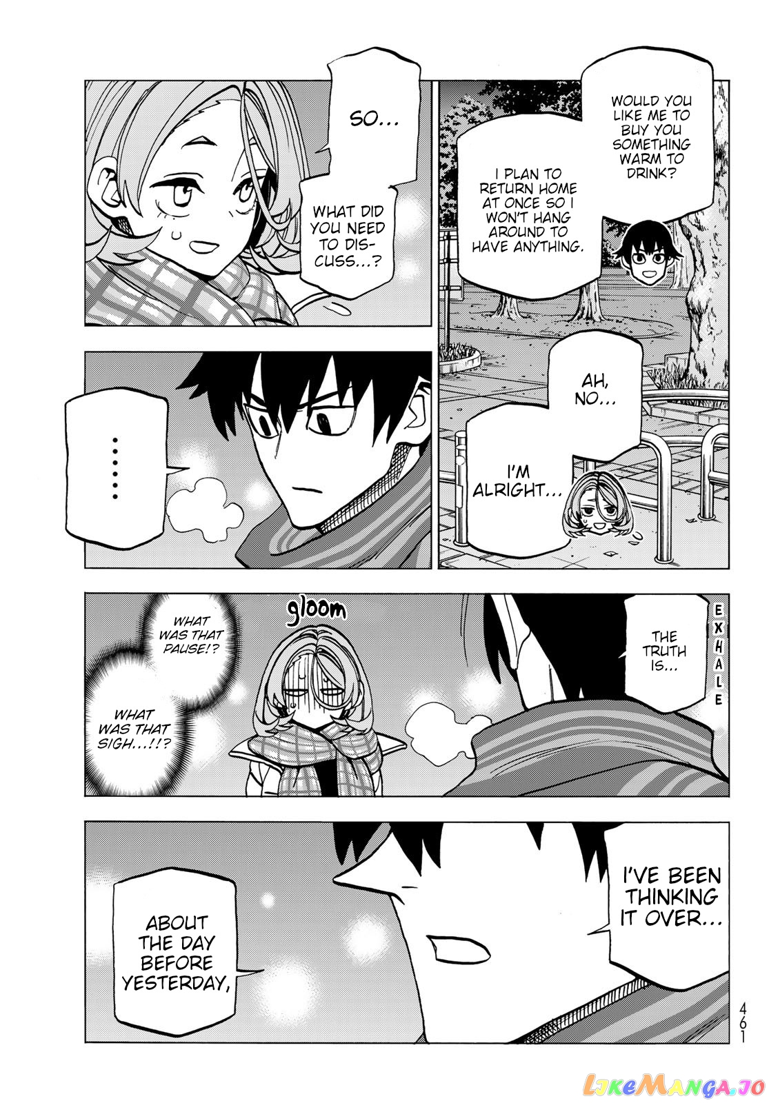 The Story Between a Dumb Prefect and a High School Girl with an Inappropriate Skirt Length chapter 50 - page 13