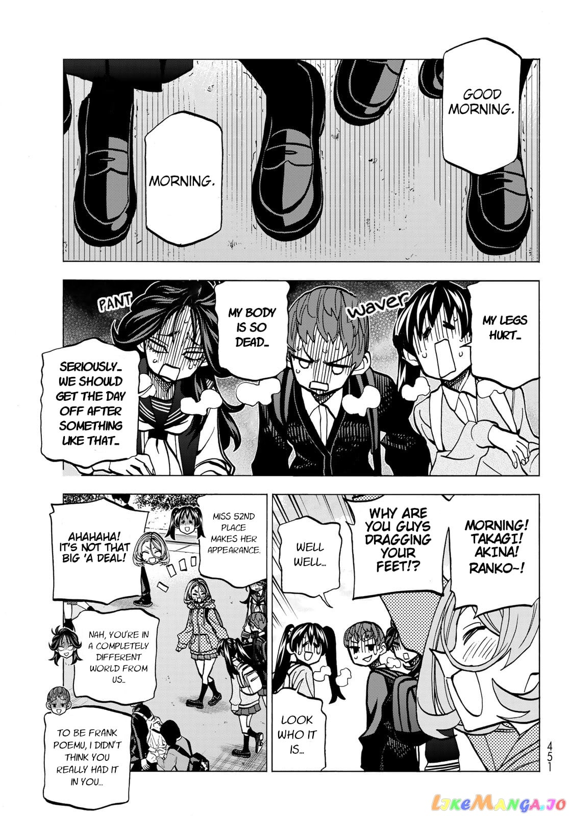 The Story Between a Dumb Prefect and a High School Girl with an Inappropriate Skirt Length chapter 50 - page 3