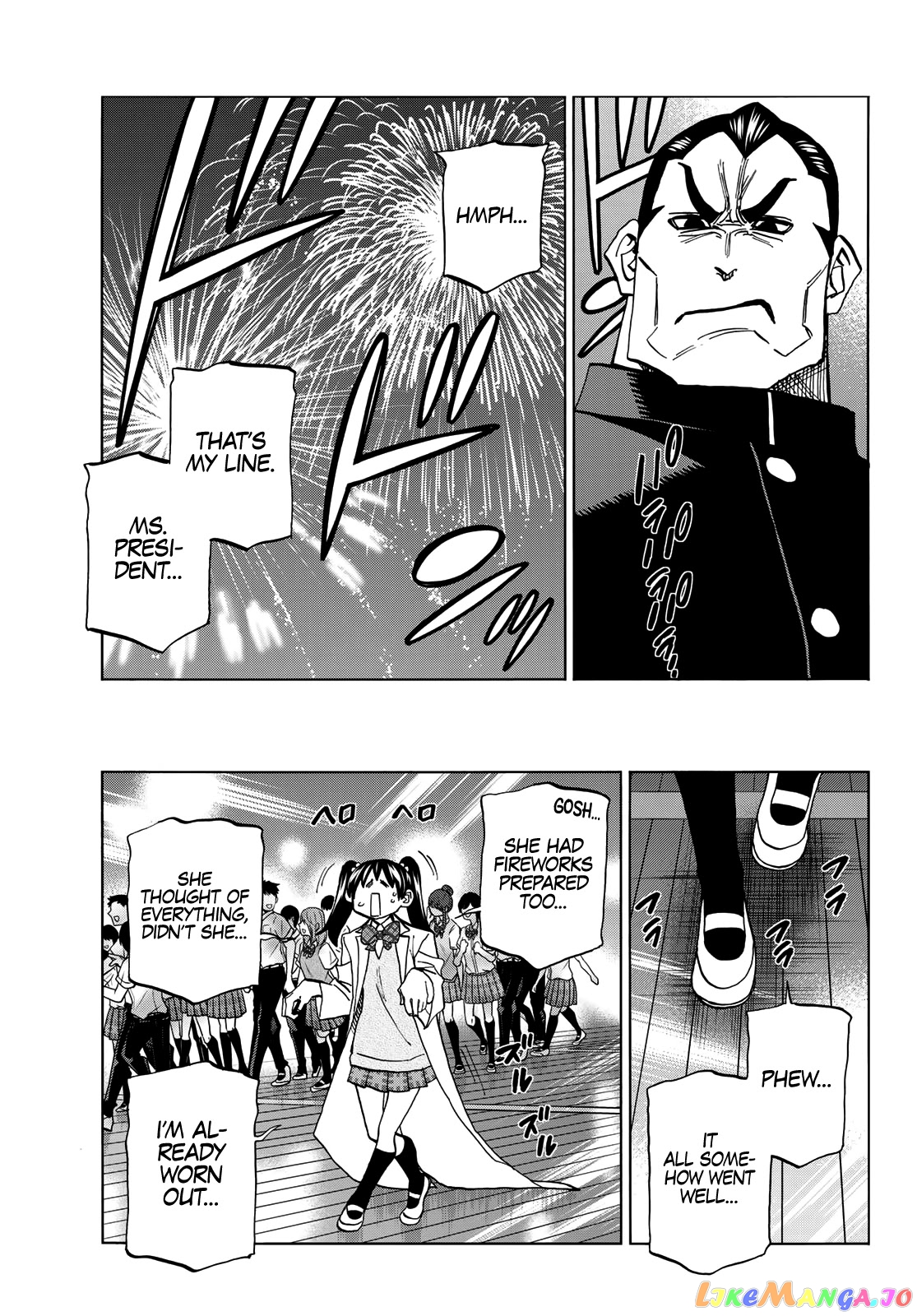 The Story Between a Dumb Prefect and a High School Girl with an Inappropriate Skirt Length chapter 34 - page 36