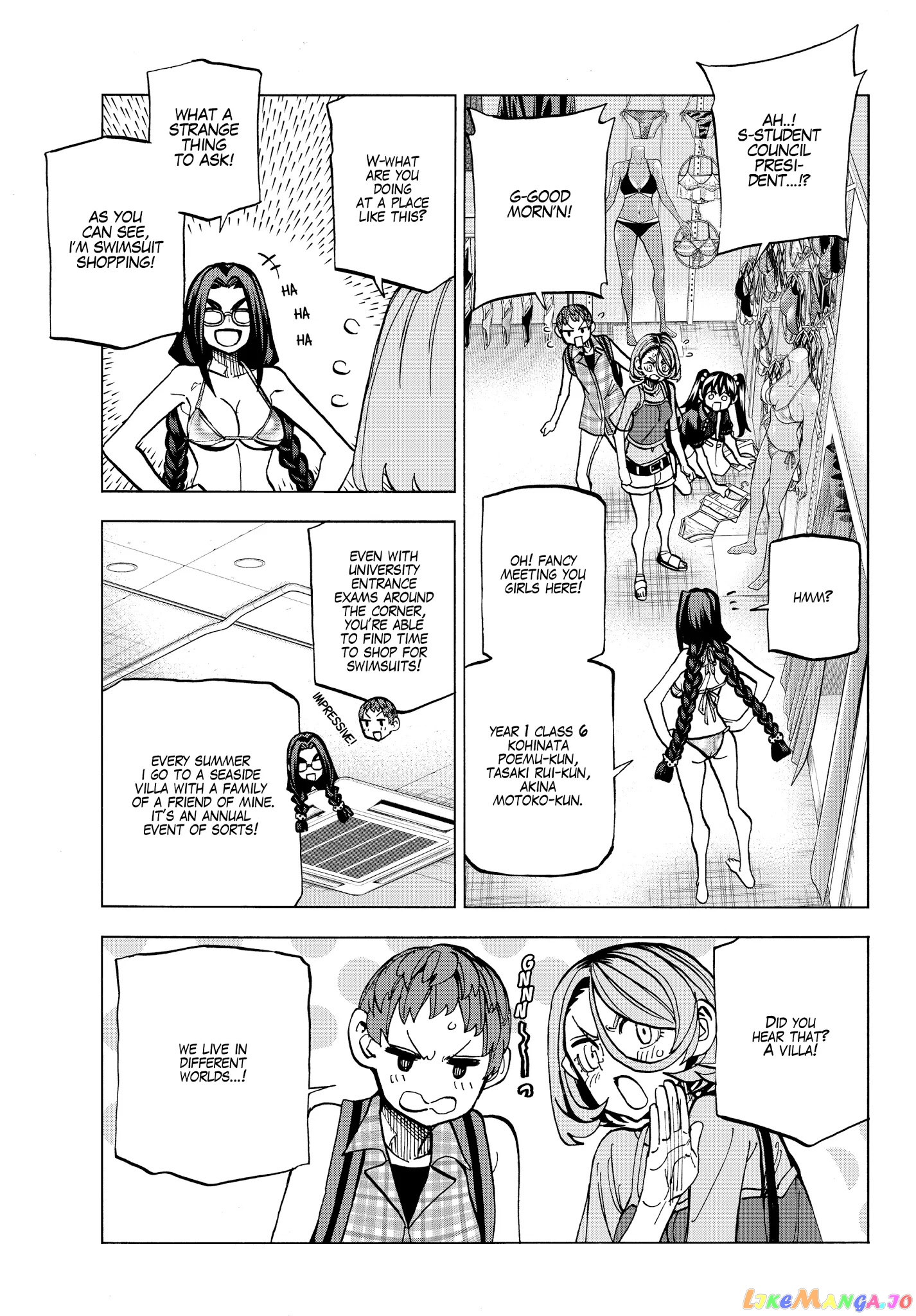 The Story Between a Dumb Prefect and a High School Girl with an Inappropriate Skirt Length chapter 17 - page 10