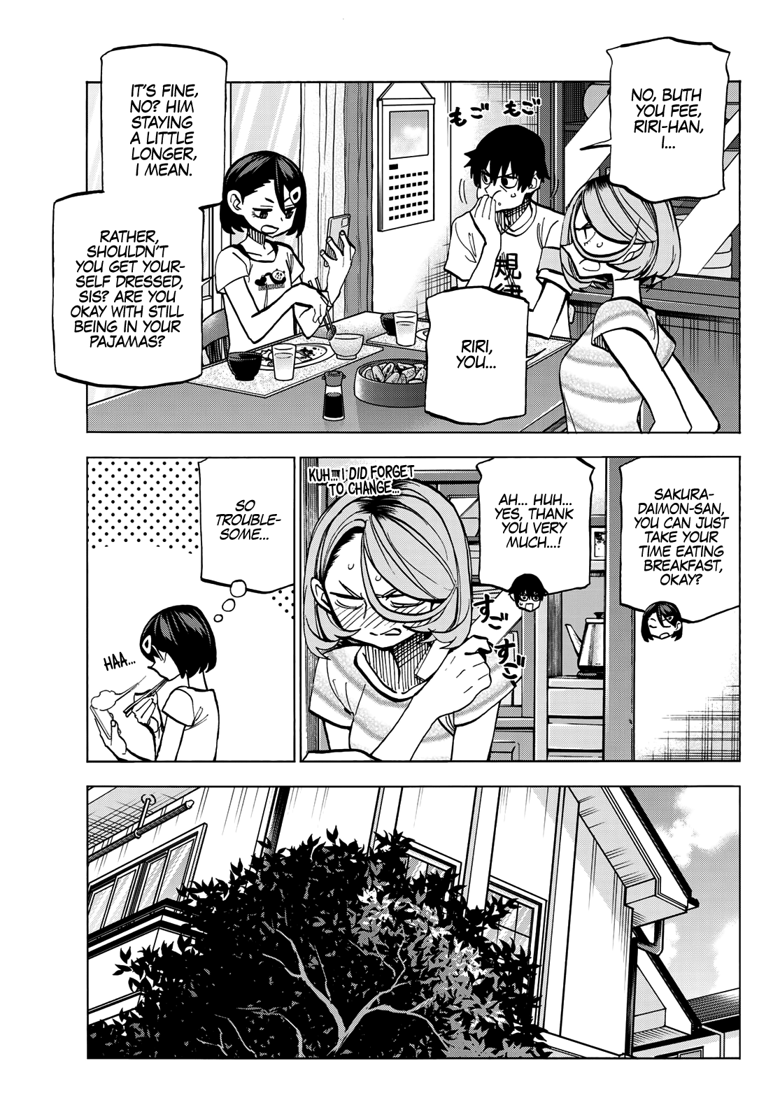 The Story Between a Dumb Prefect and a High School Girl with an Inappropriate Skirt Length chapter 9 - page 10