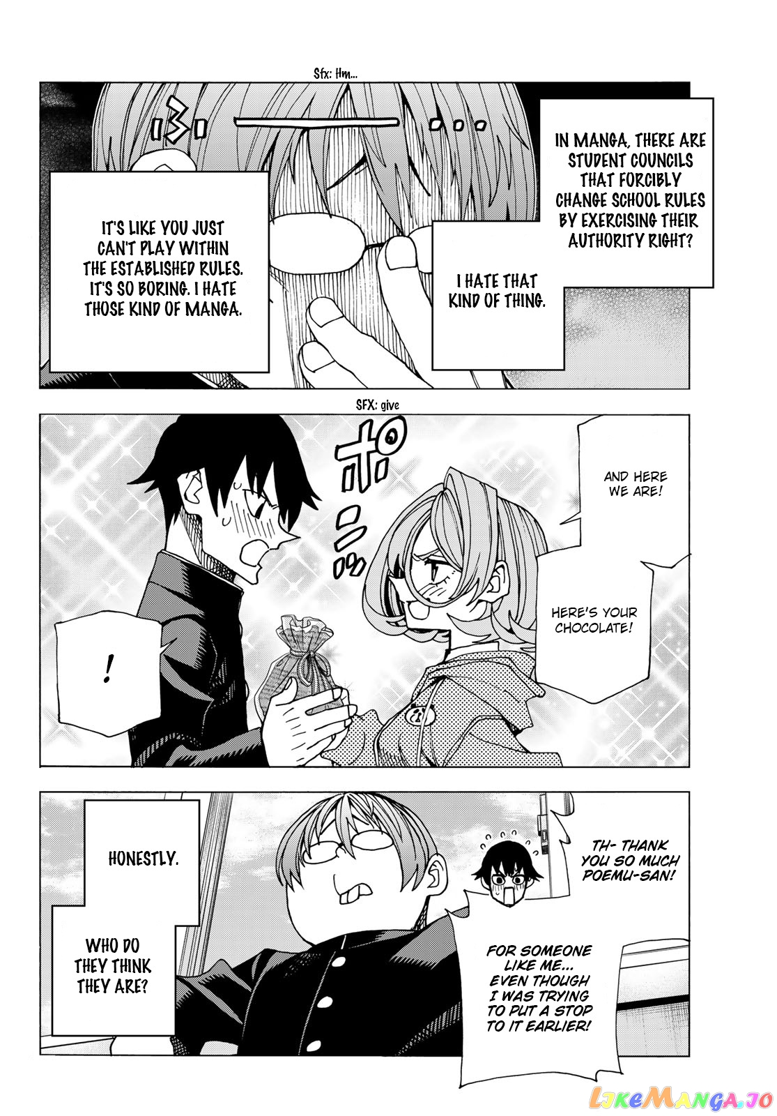The Story Between a Dumb Prefect and a High School Girl with an Inappropriate Skirt Length chapter 53 - page 10