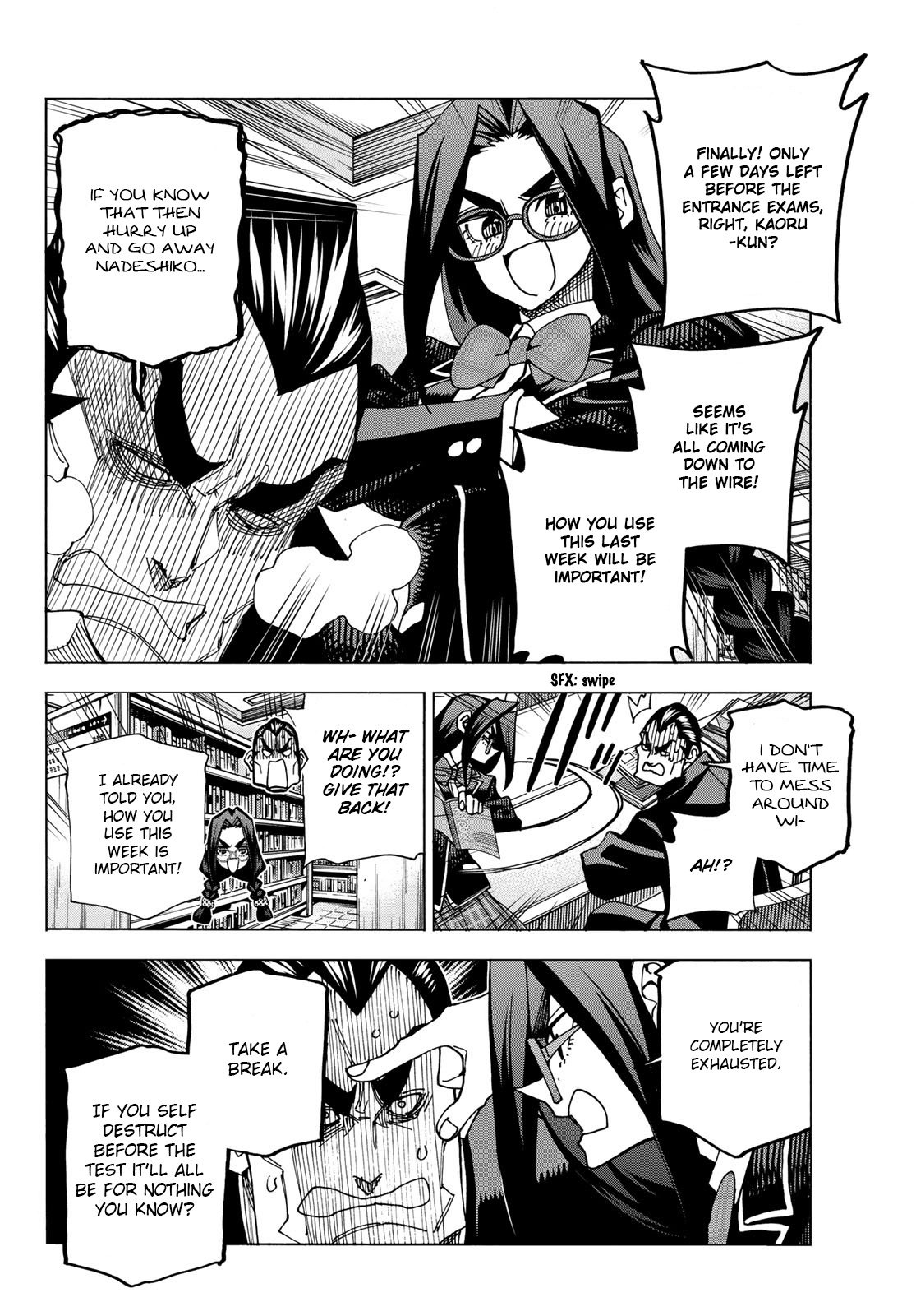 The Story Between a Dumb Prefect and a High School Girl with an Inappropriate Skirt Length chapter 53 - page 12