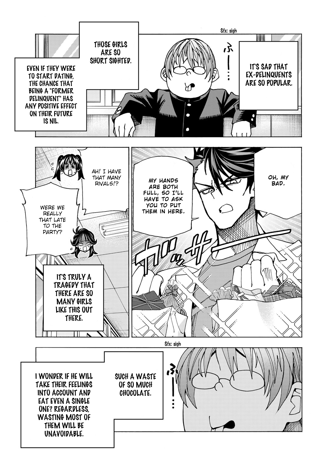The Story Between a Dumb Prefect and a High School Girl with an Inappropriate Skirt Length chapter 53 - page 7