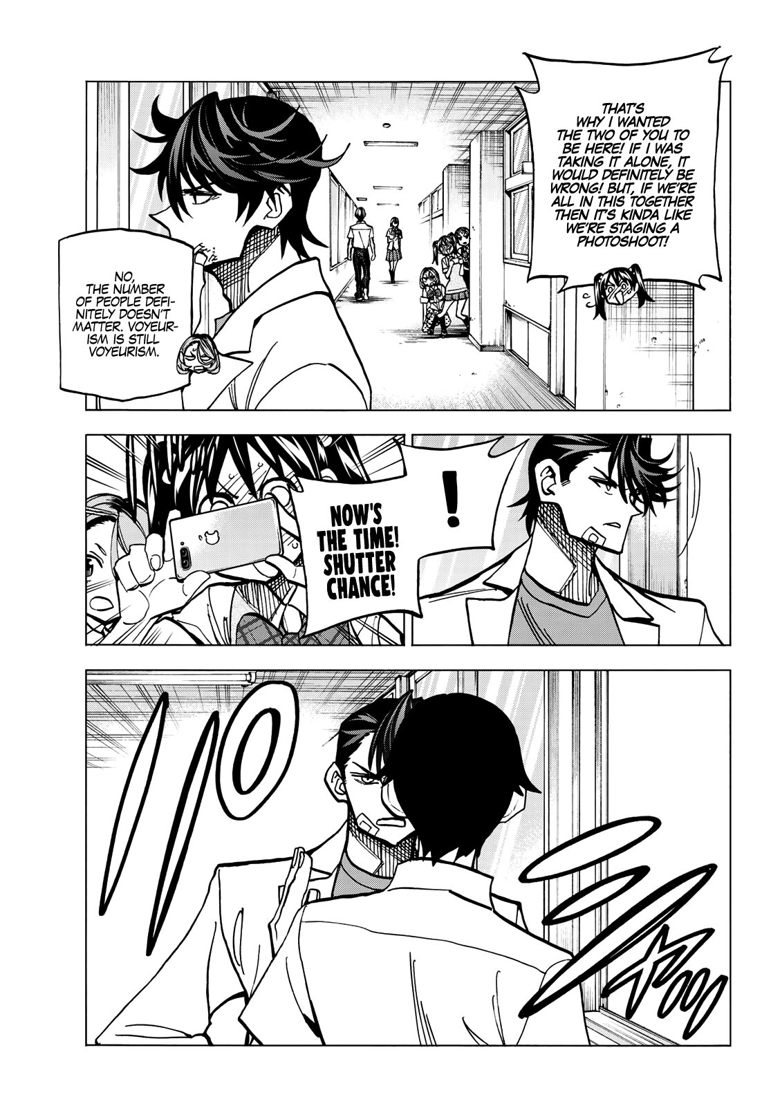 The Story Between a Dumb Prefect and a High School Girl with an Inappropriate Skirt Length chapter 10 - page 10