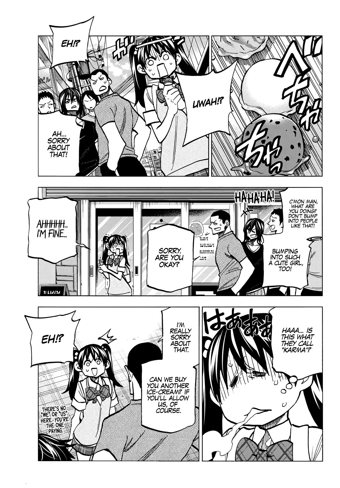 The Story Between a Dumb Prefect and a High School Girl with an Inappropriate Skirt Length chapter 10 - page 14