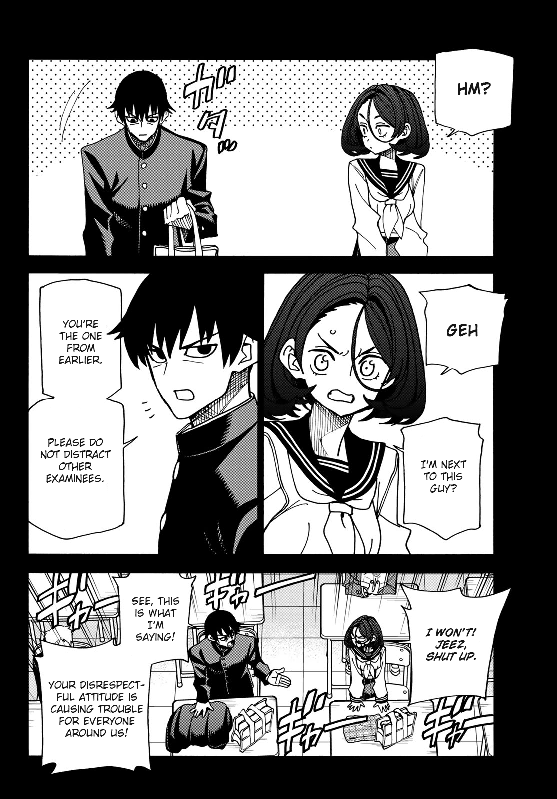 The Story Between a Dumb Prefect and a High School Girl with an Inappropriate Skirt Length chapter 54 - page 10