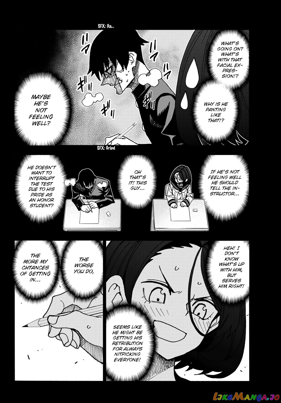 The Story Between a Dumb Prefect and a High School Girl with an Inappropriate Skirt Length chapter 54 - page 14