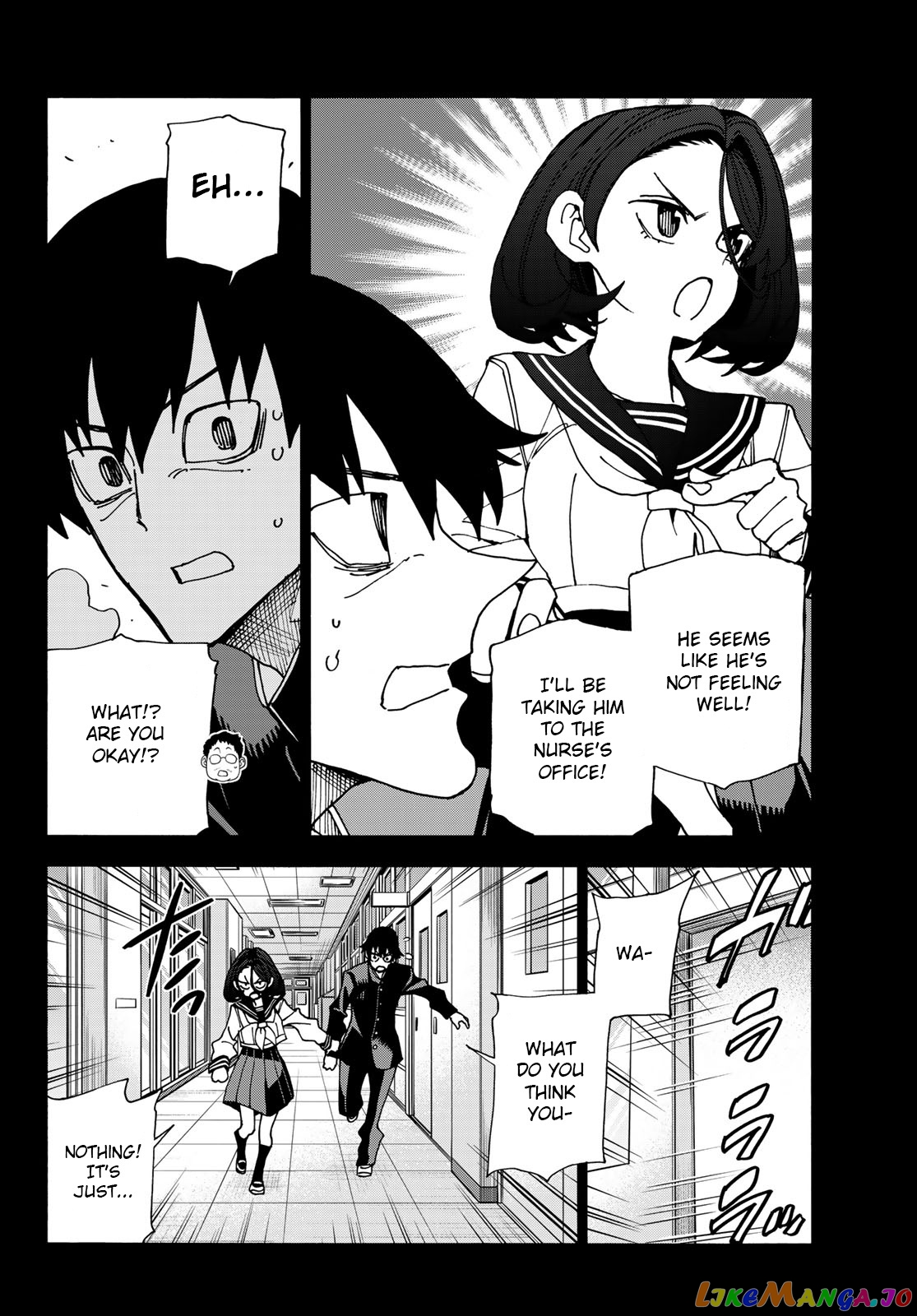 The Story Between a Dumb Prefect and a High School Girl with an Inappropriate Skirt Length chapter 54 - page 16