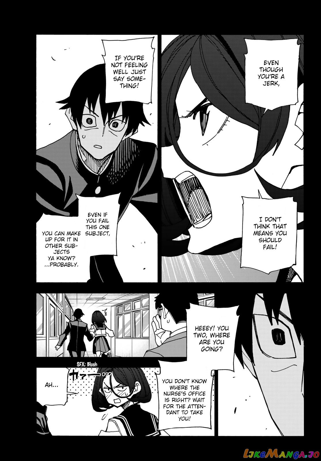 The Story Between a Dumb Prefect and a High School Girl with an Inappropriate Skirt Length chapter 54 - page 17