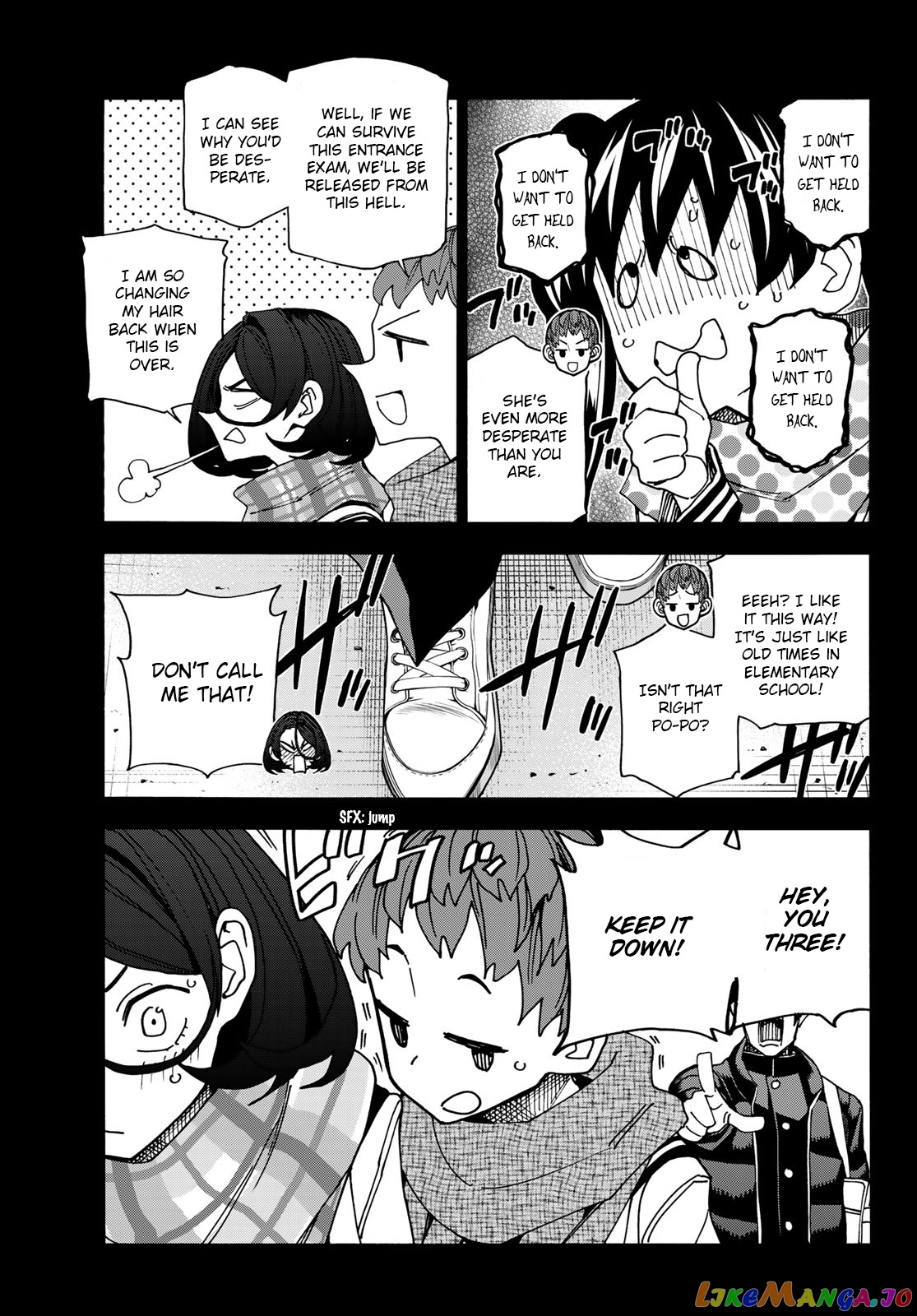 The Story Between a Dumb Prefect and a High School Girl with an Inappropriate Skirt Length chapter 54 - page 5