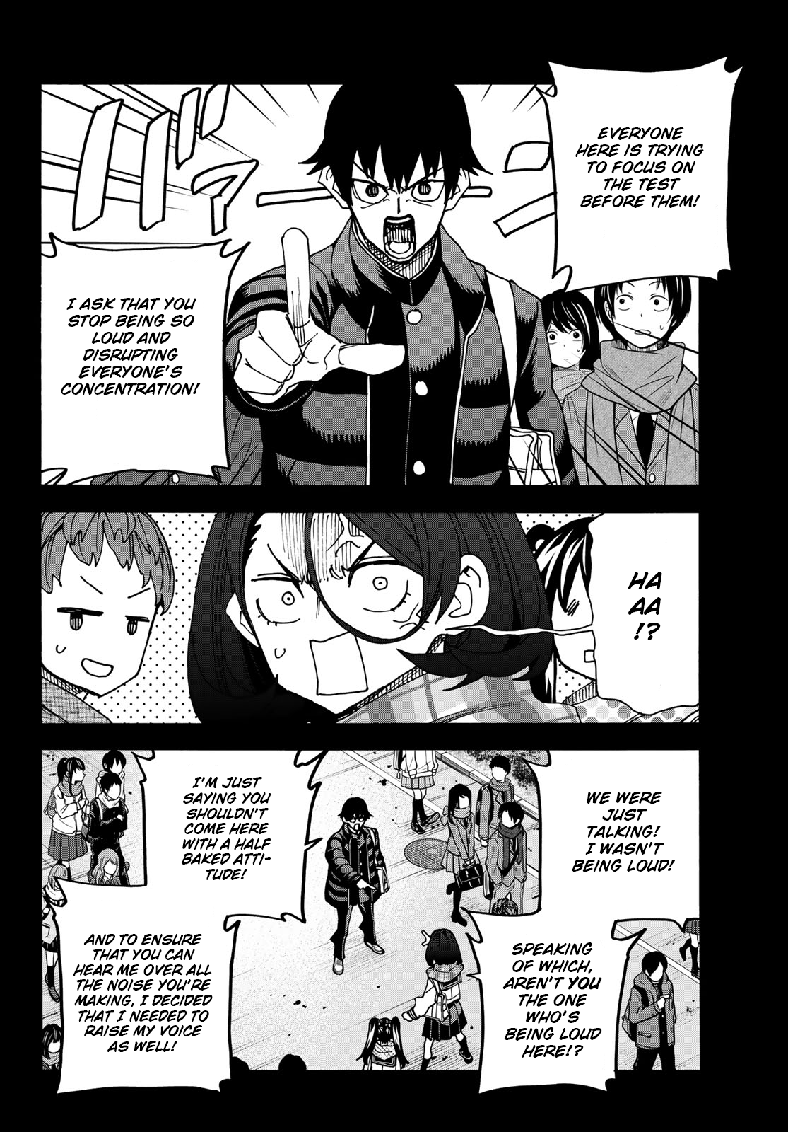 The Story Between a Dumb Prefect and a High School Girl with an Inappropriate Skirt Length chapter 54 - page 6