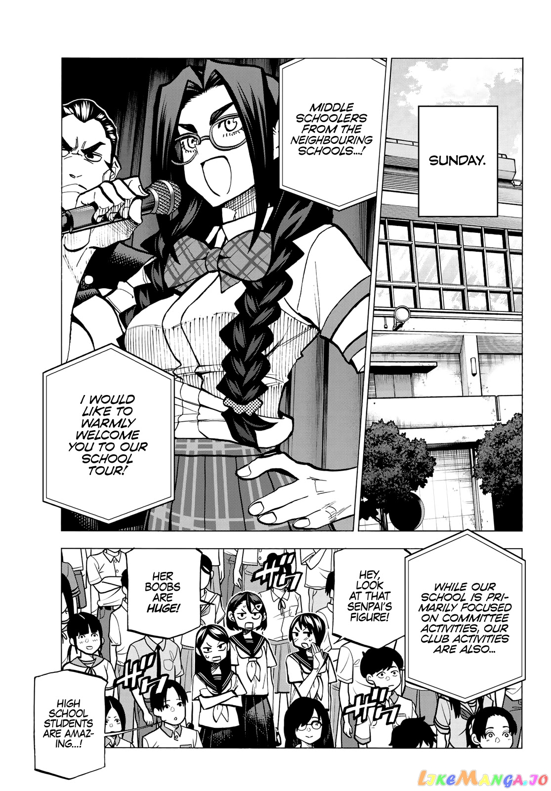 The Story Between a Dumb Prefect and a High School Girl with an Inappropriate Skirt Length chapter 11 - page 4
