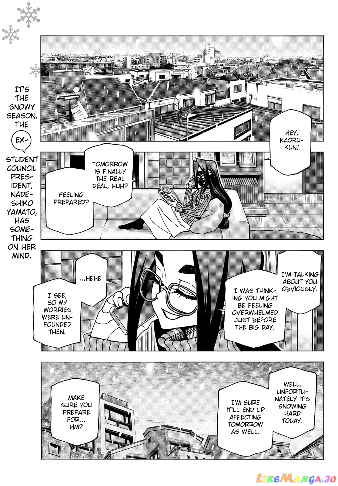 The Story Between a Dumb Prefect and a High School Girl with an Inappropriate Skirt Length chapter 55 - page 1