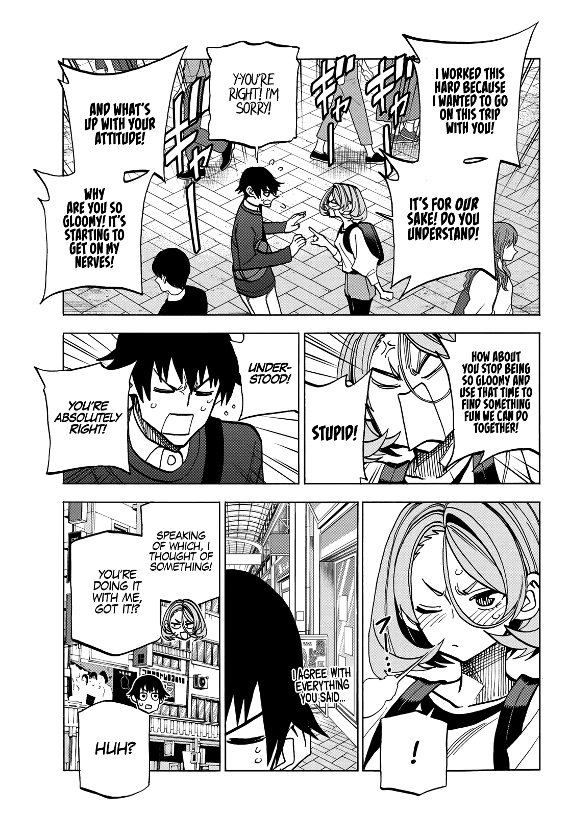 The Story Between a Dumb Prefect and a High School Girl with an Inappropriate Skirt Length chapter 39 - page 11