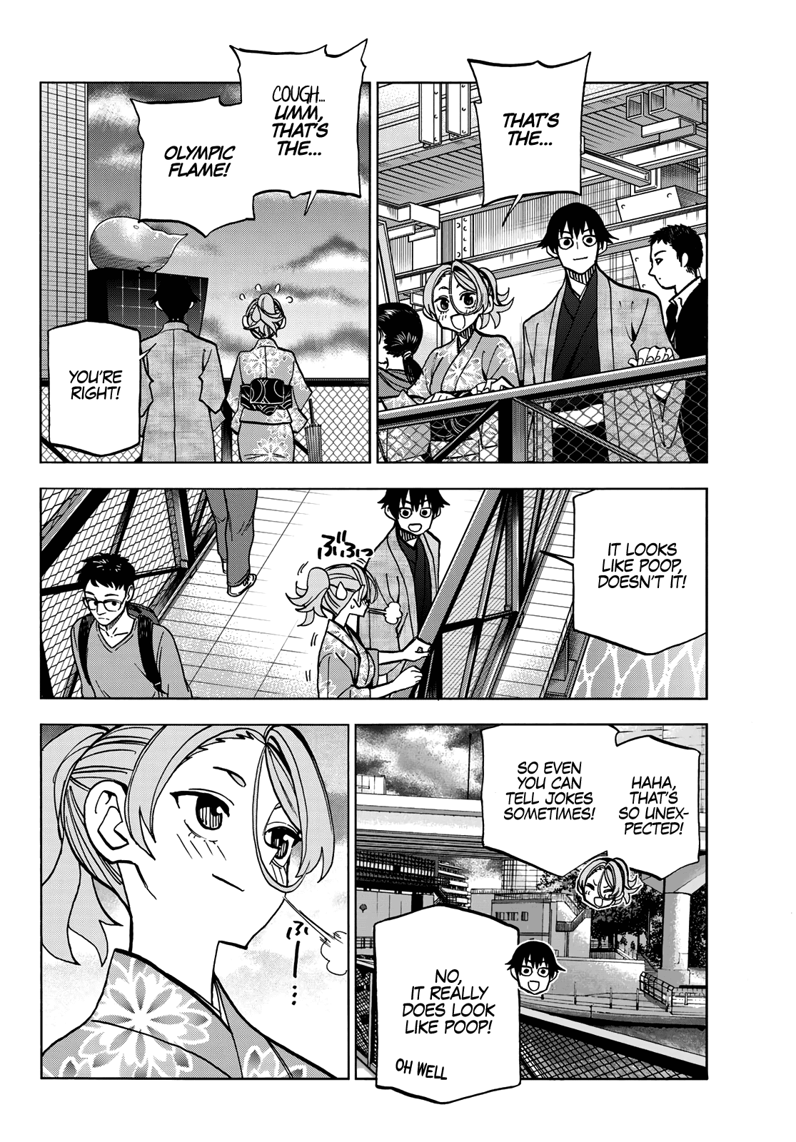 The Story Between a Dumb Prefect and a High School Girl with an Inappropriate Skirt Length chapter 39 - page 16