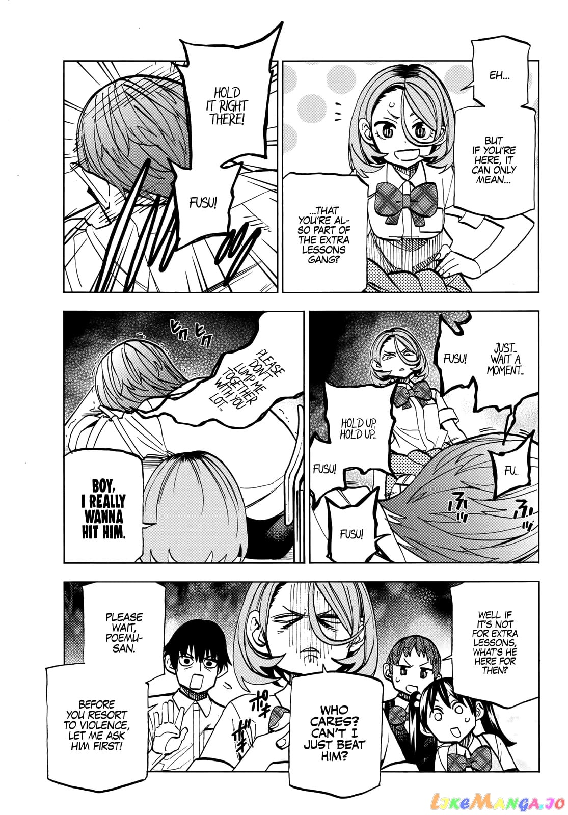 The Story Between a Dumb Prefect and a High School Girl with an Inappropriate Skirt Length chapter 12 - page 12