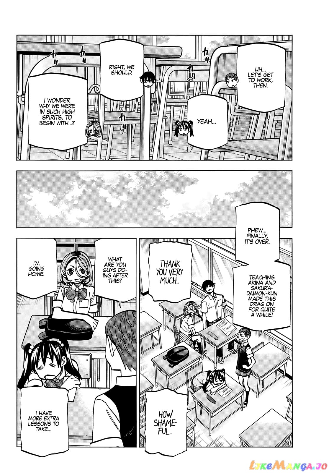 The Story Between a Dumb Prefect and a High School Girl with an Inappropriate Skirt Length chapter 12 - page 17