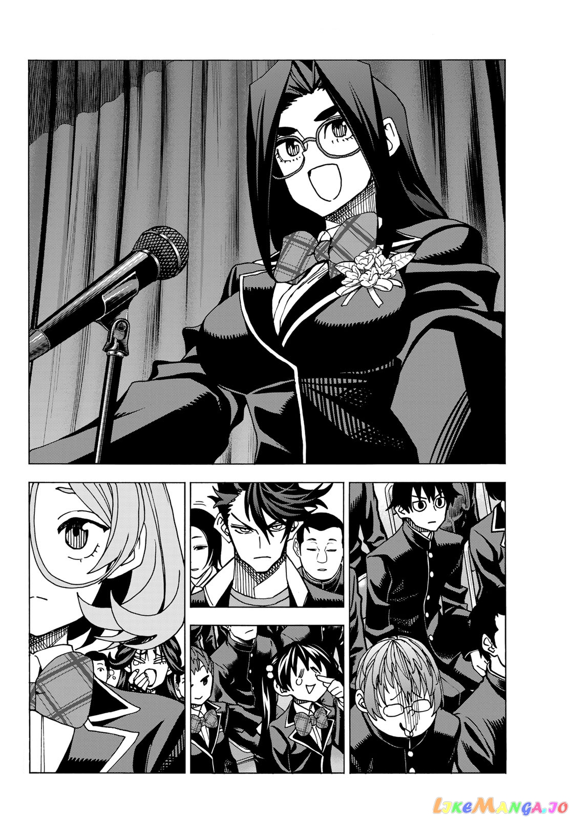 The Story Between a Dumb Prefect and a High School Girl with an Inappropriate Skirt Length chapter 56 - page 12