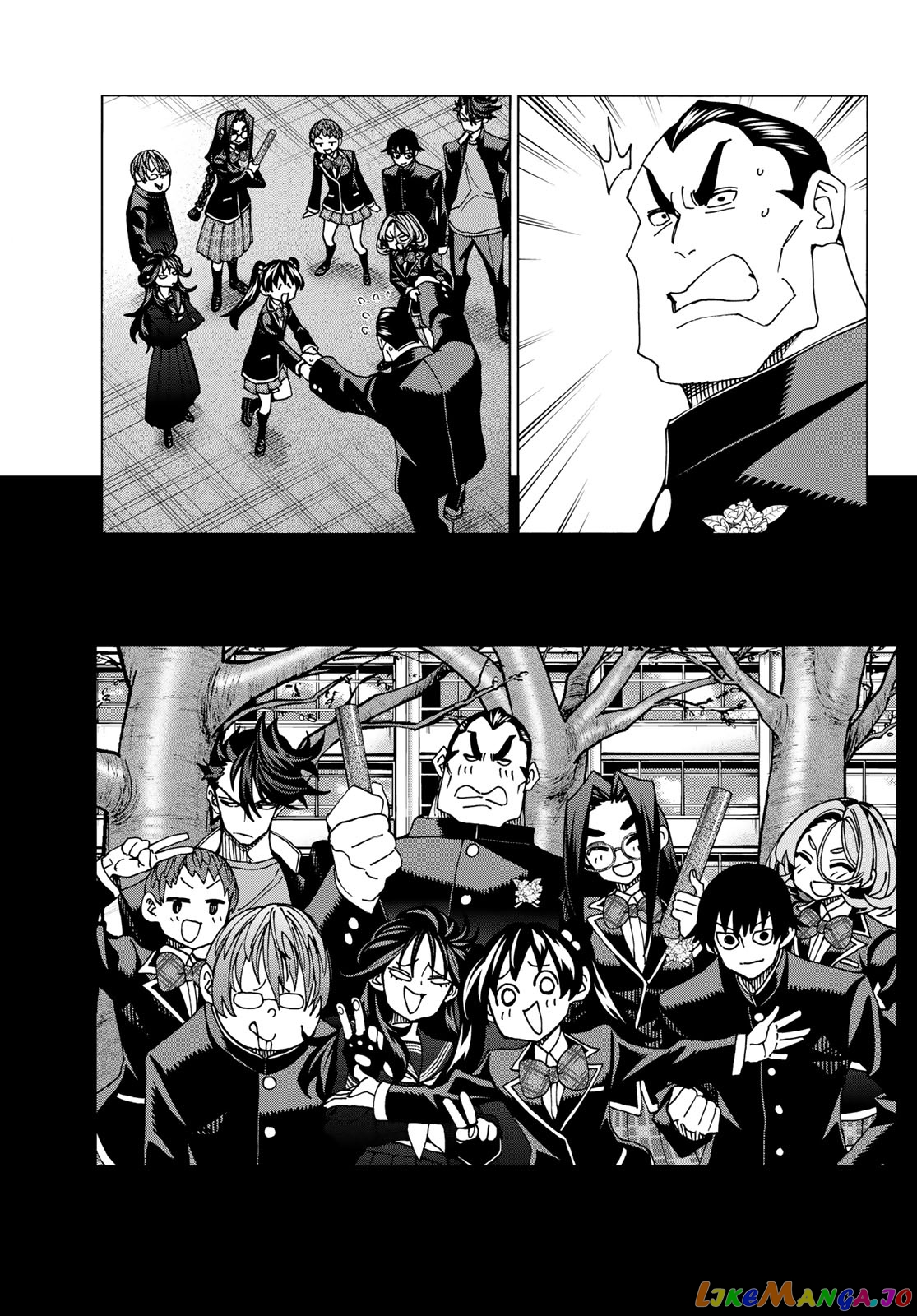 The Story Between a Dumb Prefect and a High School Girl with an Inappropriate Skirt Length chapter 56 - page 15